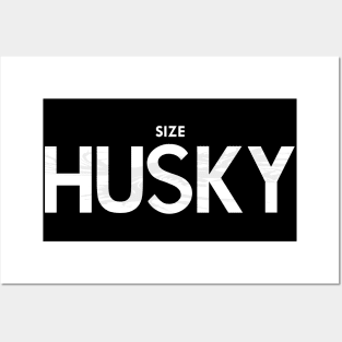 Size HUSKY Posters and Art